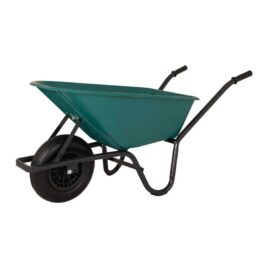 KRUIWAGEN KUNSTSTOF GROENE BAK 85 LITER