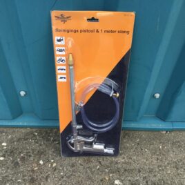 Reinigingspistool met 1 meter slang