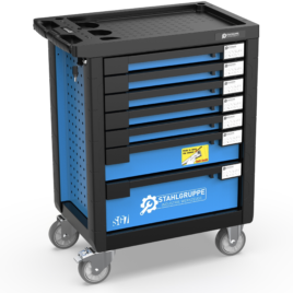 Gereedschapswagen STAHLGRUPPE SG7 Blauw